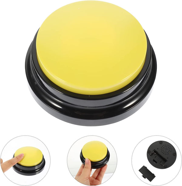 4Pcs Dog Toys Buttons Record Talking Pet Starter Recordable Speaking Training AU