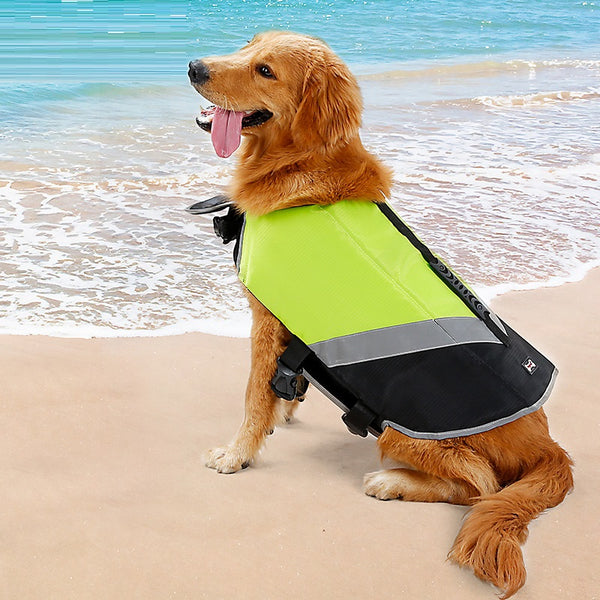 Dog Life Jacket Pet Safety Vest Swimming Boating Float Aid Buoyancy Lifesaver XL