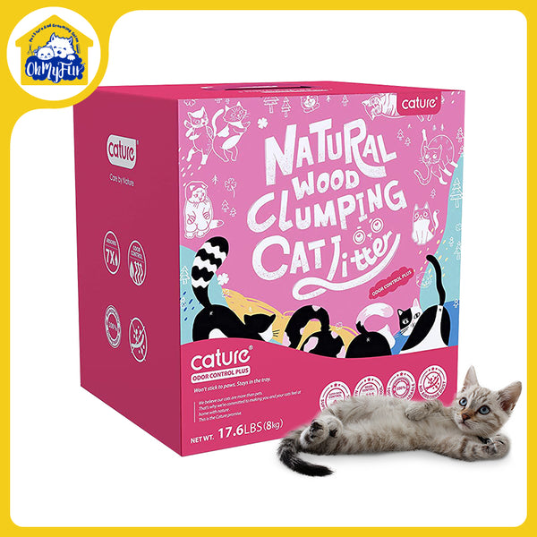 8KG Odour Control Lightweight Recycled Wooden Clumping Pellets Cat Litter 20L AU