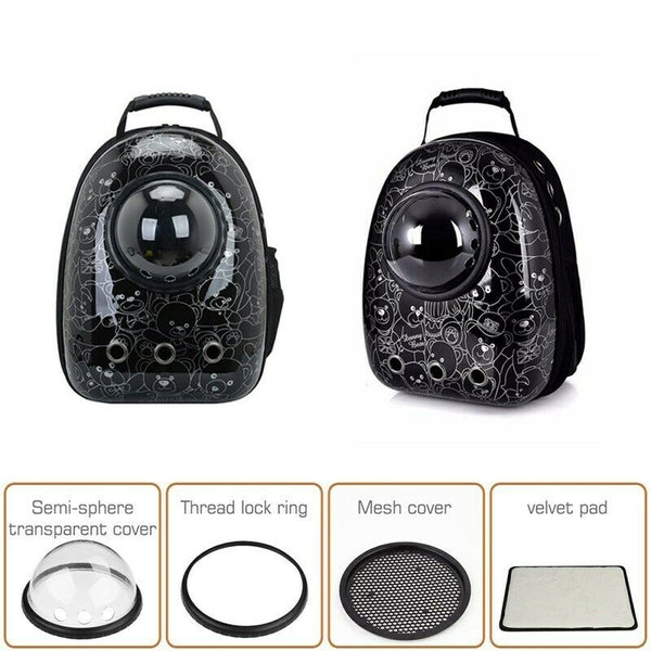 Pet Dog Cat Travel Outdoor Carrier Backpack Space Capsule Puppy Shoulder Bag AU