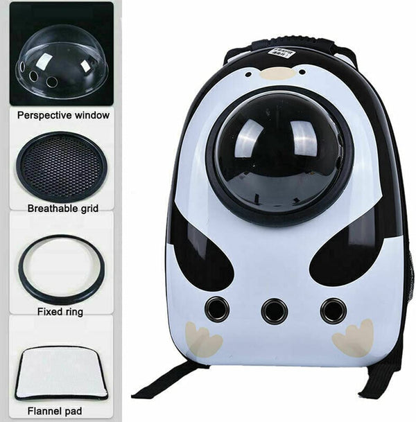 Pet Dog Cat Travel Outdoor Carrier Backpack Space Capsule Puppy Shoulder Bag AU