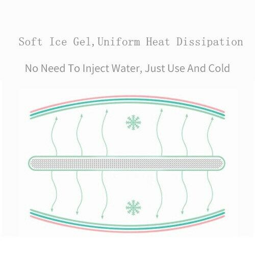 Pet Cool Gel Mat Dog Cat Bed Non-Toxic Cooling Summer Pad Large Sizes Cushion AU