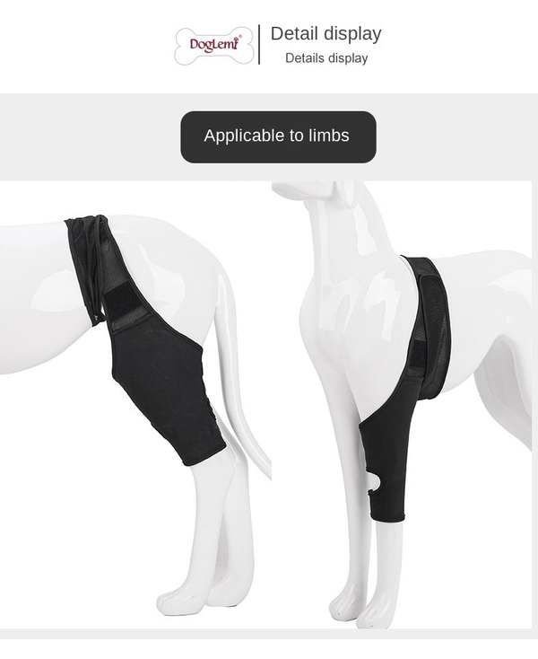 Reduces Pain Cat Injury Recover Legs Joint Wrap Pet Knee Pads Dog Support Brace