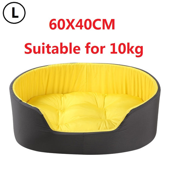 Dog Cat Pet Calming Bed Warm Soft Plush 3D Round Nest Comfy Sleeping Kennel Cave