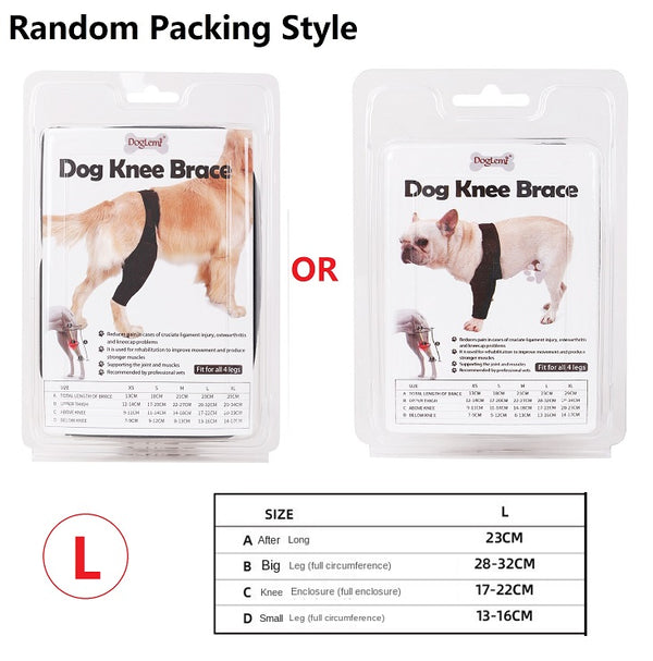 Reduces Pain Cat Injury Recover Legs Joint Wrap Pet Knee Pads Dog Support Brace