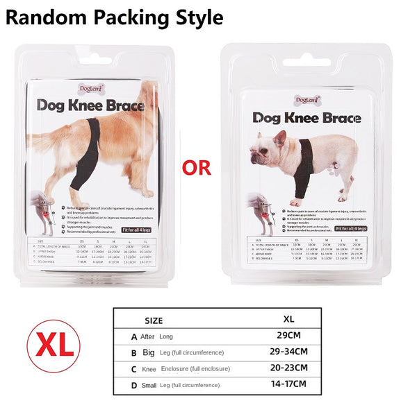 Reduces Pain Cat Injury Recover Legs Joint Wrap Pet Knee Pads Dog Support Brace